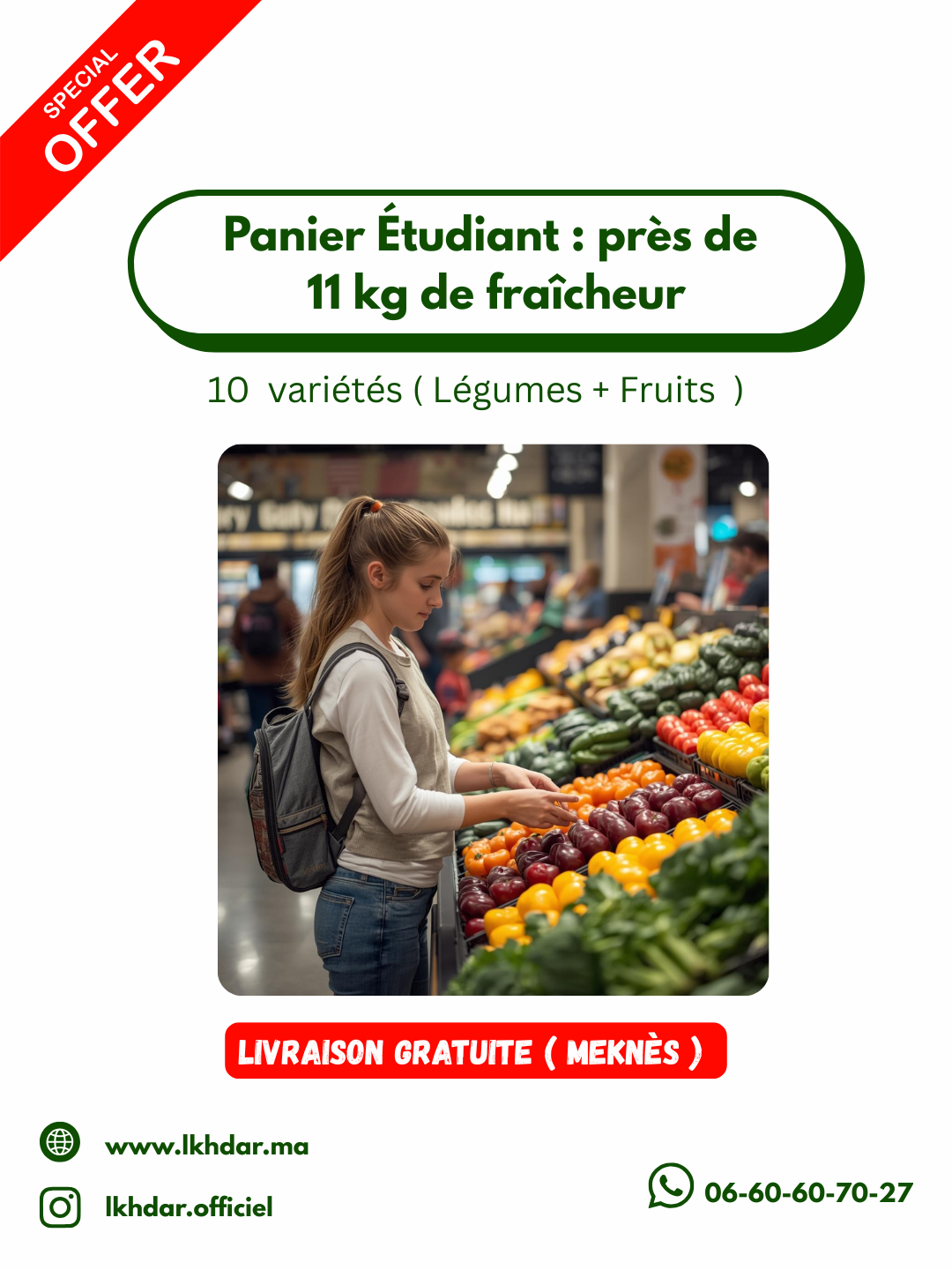 Panier Étudiant